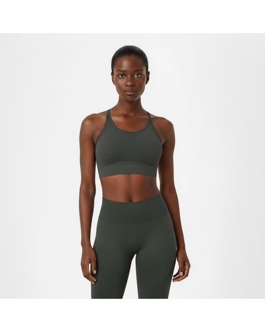 Usa Pro Green Up Seamless Adjustable Sports Bra