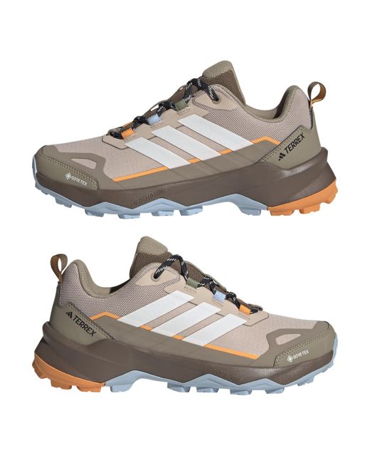 Adidas Brown Terrex Skychaser Ax5 Gore-Tex Hiking Shoes