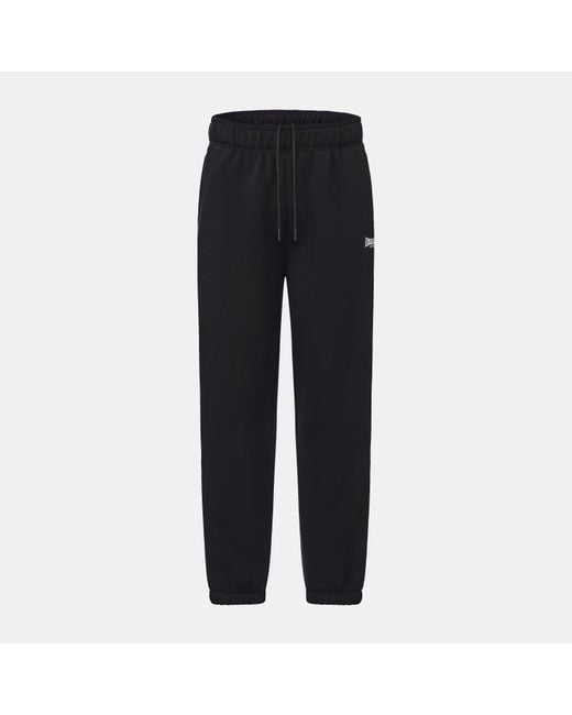 Lonsdale Black Essential Joggers for men