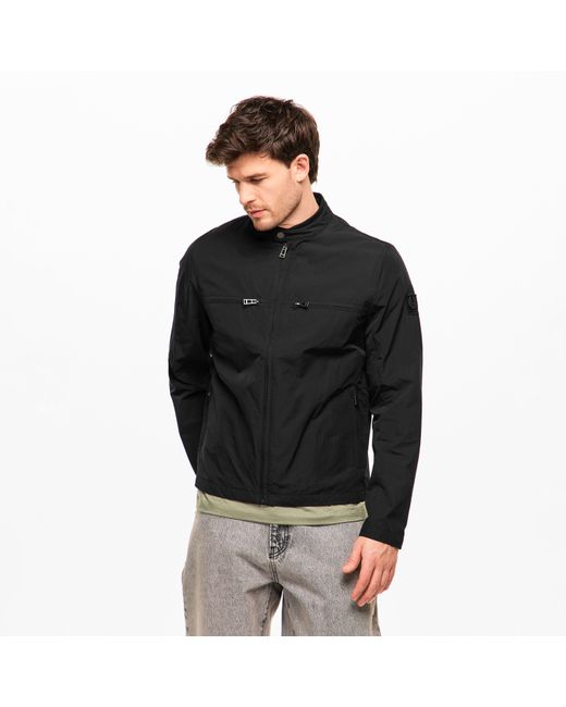 Belstaff Black Bomber Jacket for men