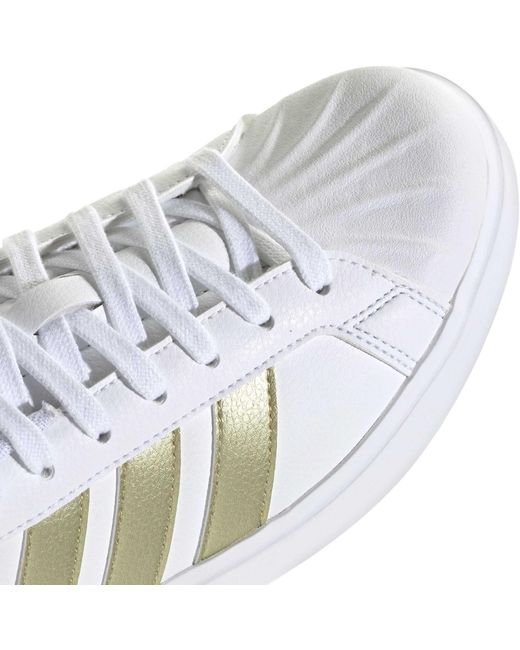Adidas White Low-Top Trainers