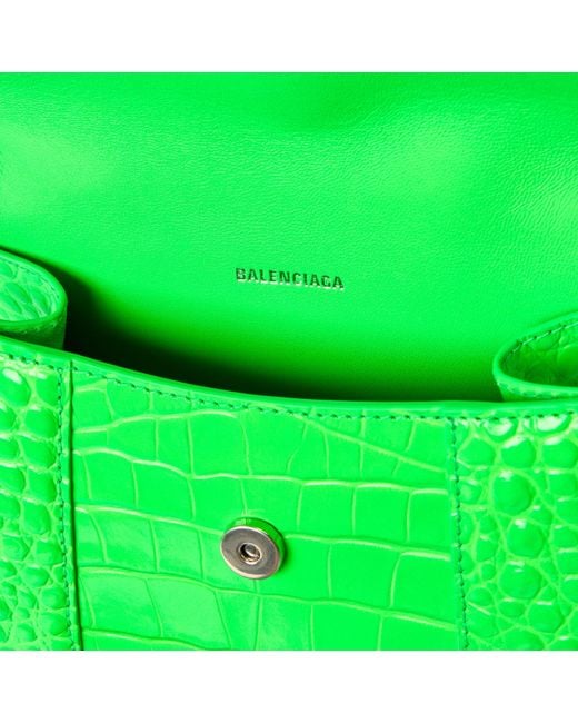 Balenciaga Green Top Handle Bag