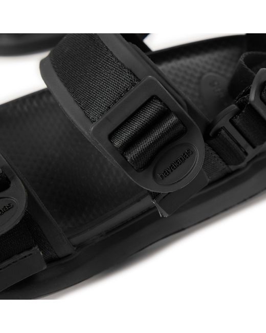 Havaianas Black Street Tokyo Flip Flops
