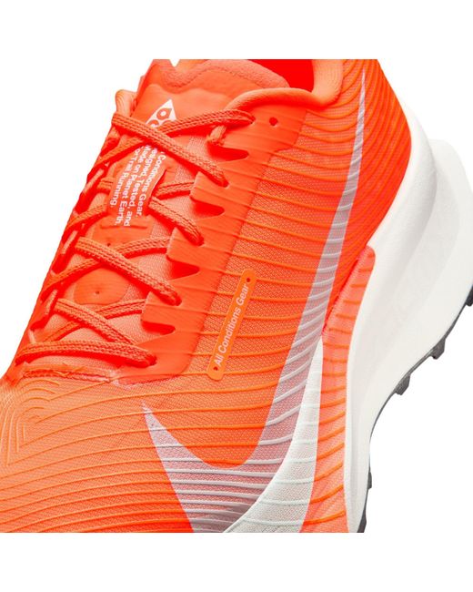 Nike Red Trail Running Shoes for men