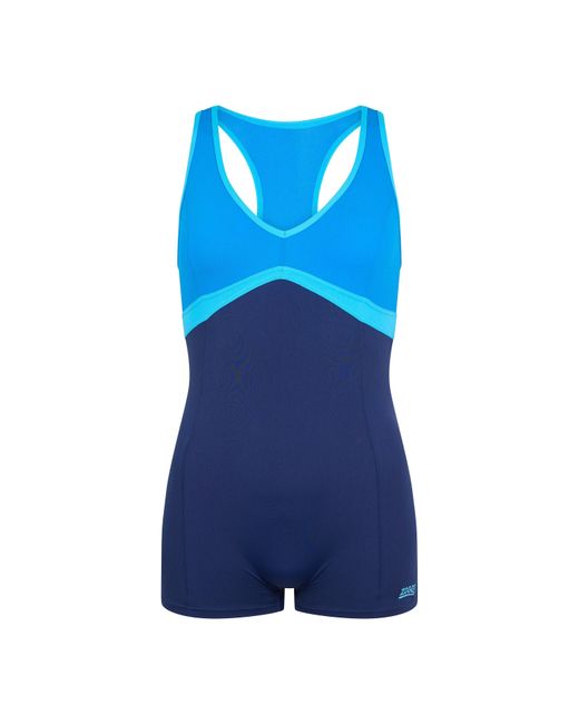 Zoggs Blue Nelson Legsuit