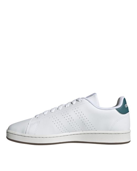 Adidas White Advantage Low-Top Trainers for men