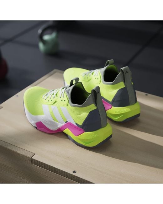 Adidas Green Rapidmove Adv 2 Hiit Training Shoes for men