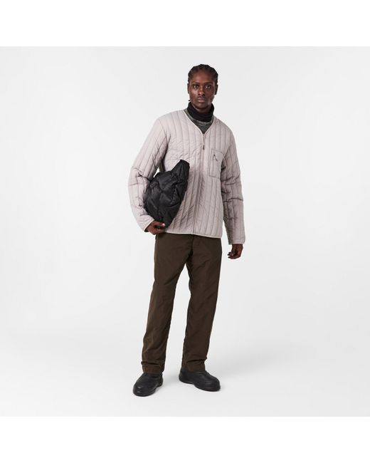 Rains Gray Banja Liner Jacket for men