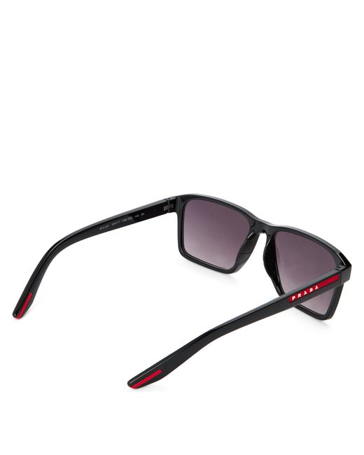 Prada Brown 0Ps 05Ys Aviator Sunglasses for men