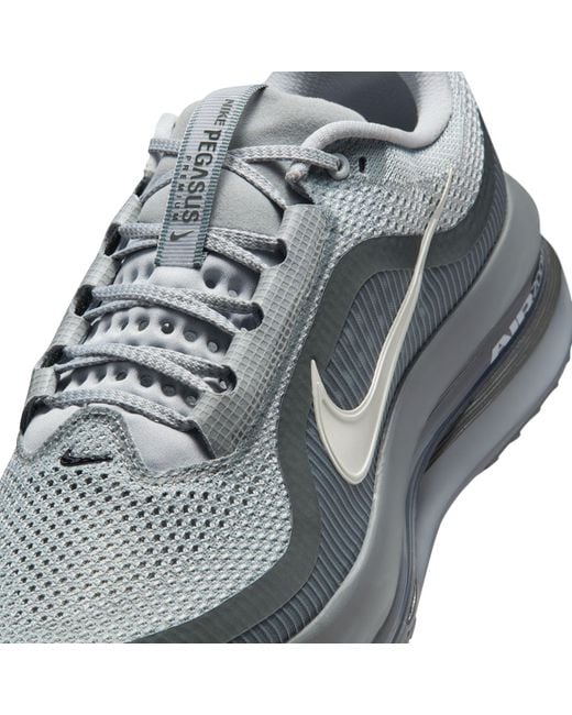 Nike Gray Pegasus Premium 41S Running Shoes for men