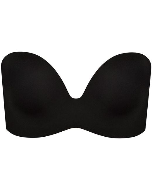 Wonderbra Black Ultimate Strapless Push-Up Bra