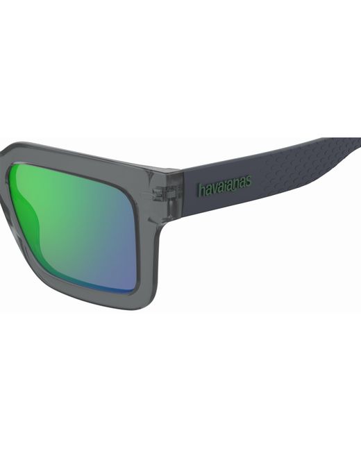 Havaianas Green Vicente Square Sunglasses