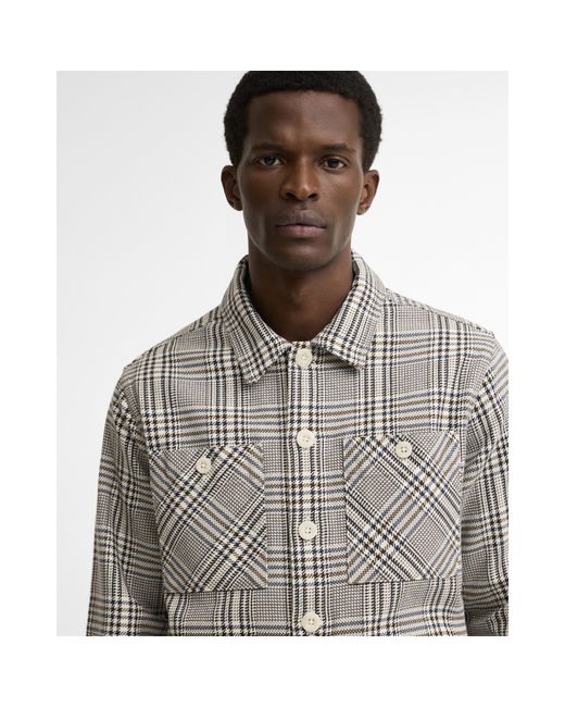 Barbour Gray B.Li Alderney Oversh Sn64 for men