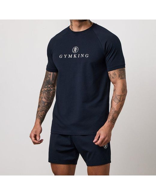 Gym King Blue Pro 2.0 Tee for men