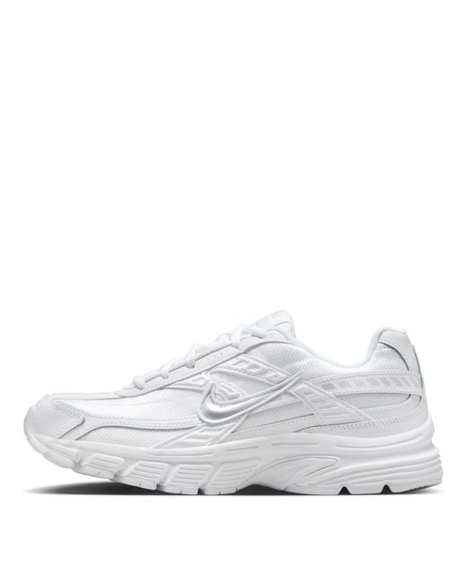 Nike White Initiator Running Shoe