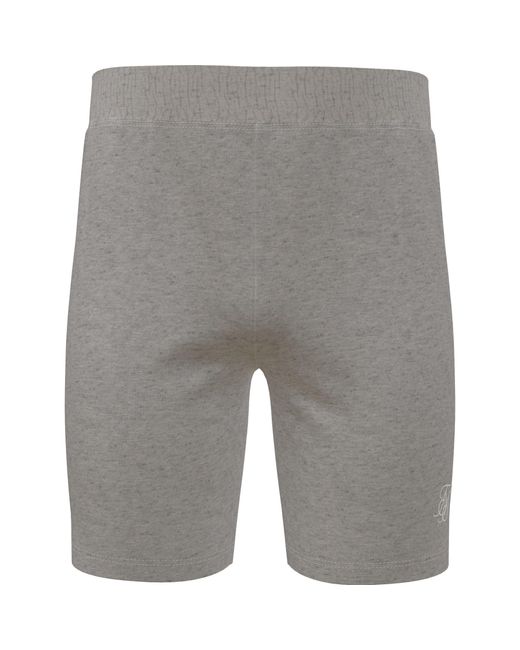 Siksilk Gray Cargo Shorts for men