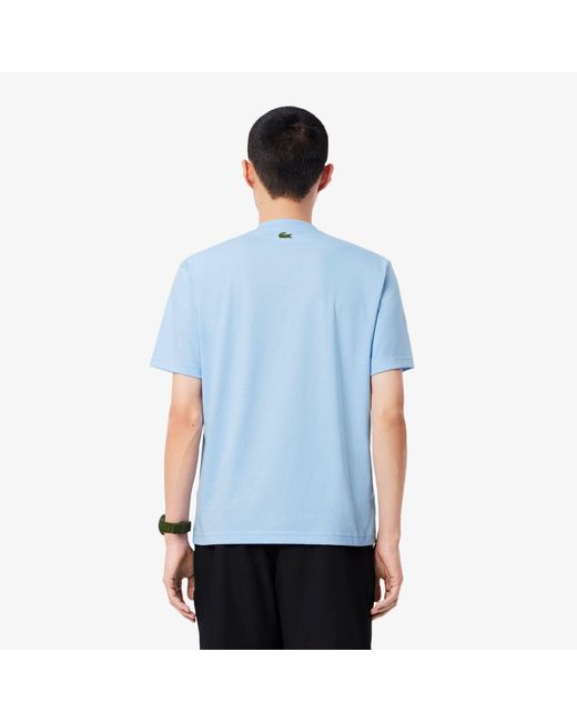 Lacoste Blue Big Logo T-Shirt for men