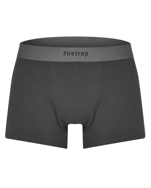 Firetrap Gray 2 Pack Trunks for men