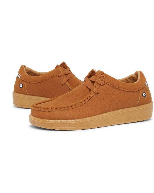 Lambretta Brown Presley Court Trainers for men
