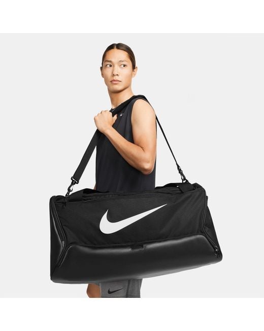 Nike Black Brasilia Large Training Holdall 95L for men