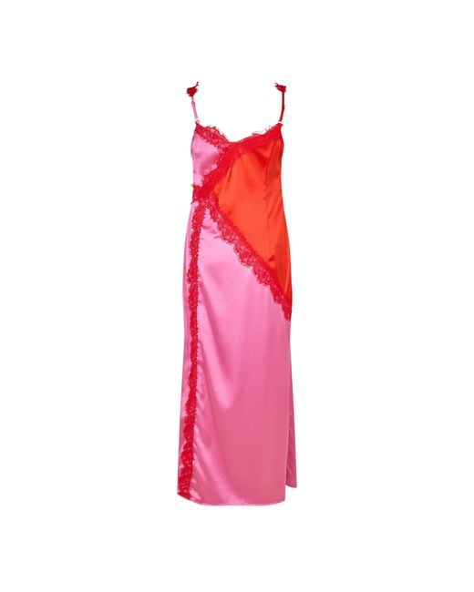Never Fully Dressed Pink Long Maxi Dress