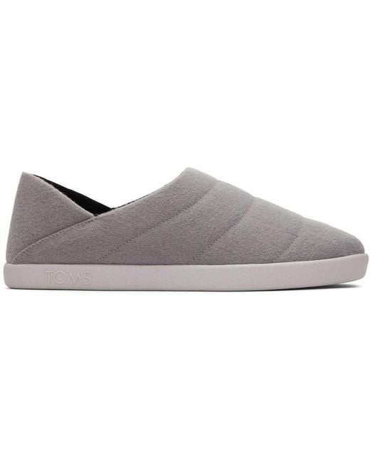TOMS Gray Ezra Slippers for men