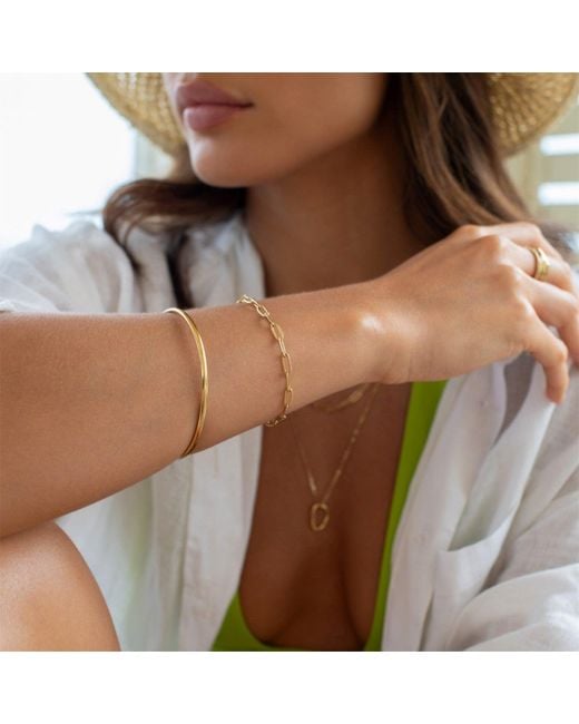 D.Louise Metallic Classic Bangle