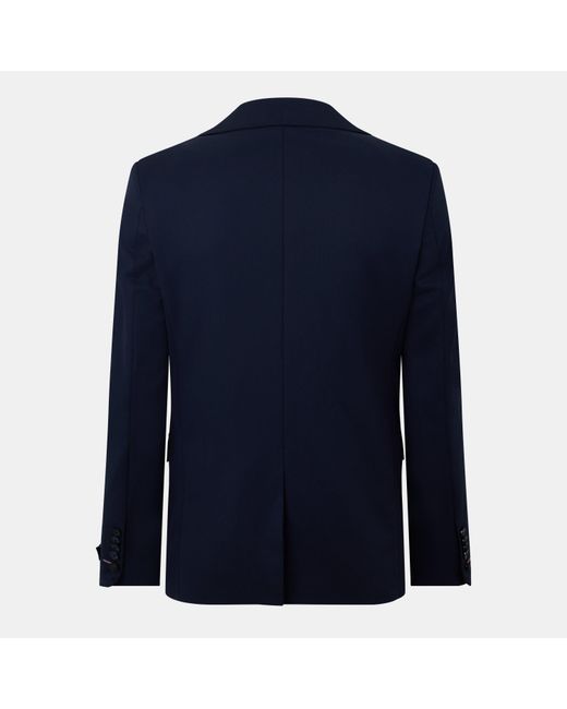 Twisted Tailor Blue Ellroy Slim Fit Jacket for men