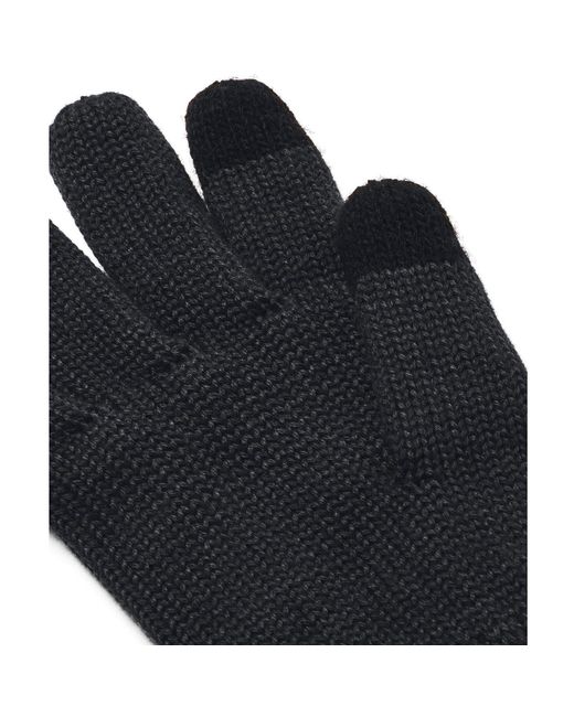 Under Armour Blue Halftime Wool Knitted Gloves for men