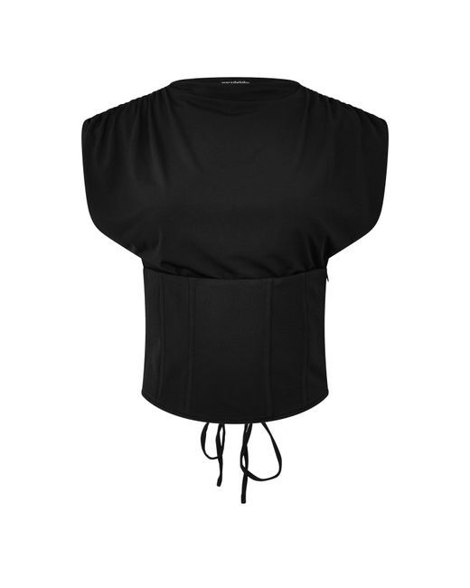 Mars the Label Black Sandra Corset Top