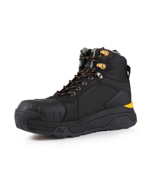 Regatta Black Exofort Waterproof Safety Hiker