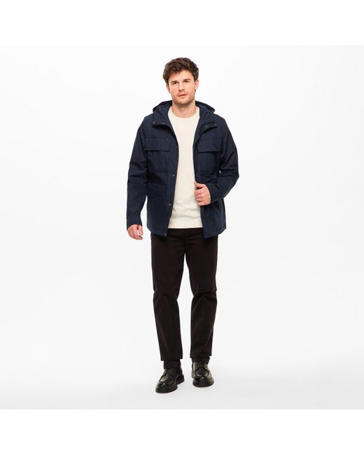 Belstaff Blue Rain Anorak Jacket for men