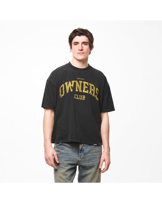 Represent Black Owners Club Oversized T-Shirt for men