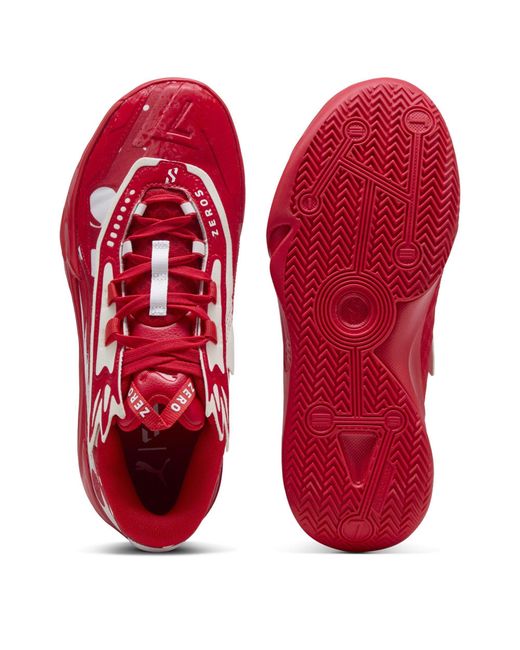 PUMA Red Scoot Zeros Ii Basketball Trainers for men