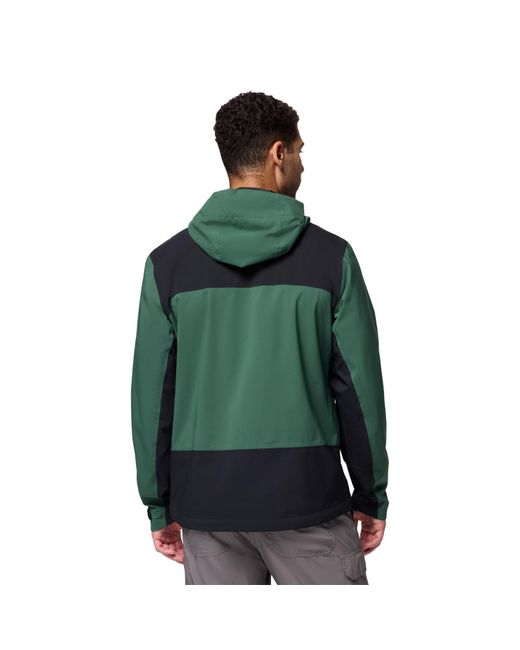 Columbia Green Boulder Falls Waterproof Jacket for men