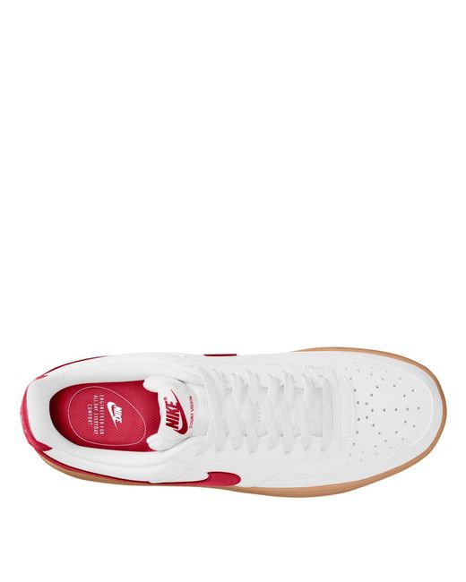Nike White Court Vision Low Trainers for men