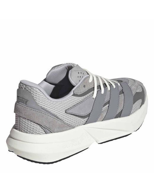 Adidas Gray Lightblaze Trainers for men