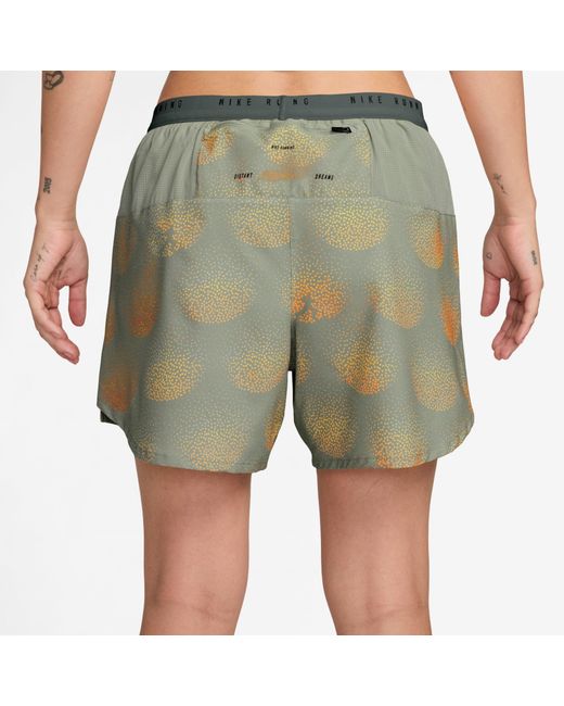 Nike Green Performance Running Shorts for men