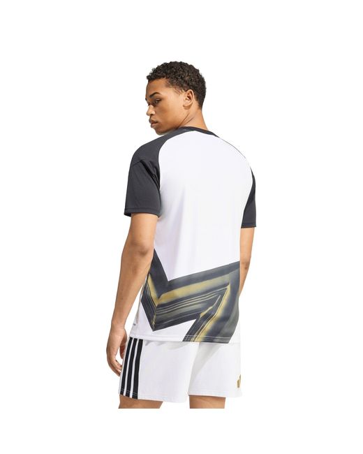 Adidas Black Juventus Pre Match Shirt 2026/27 for men