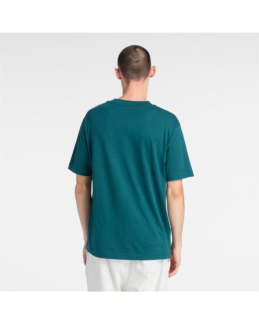 New Balance Green Sptessctntee Bk Xl T-Shirt for men