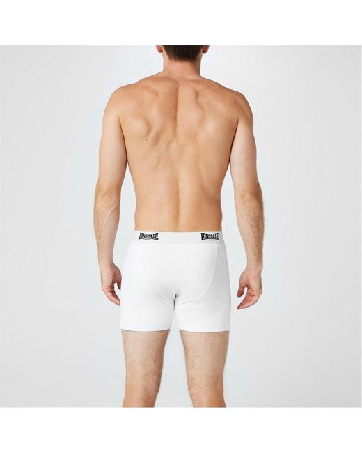 Lonsdale Blue 2 Pack Boxer Shorts for men