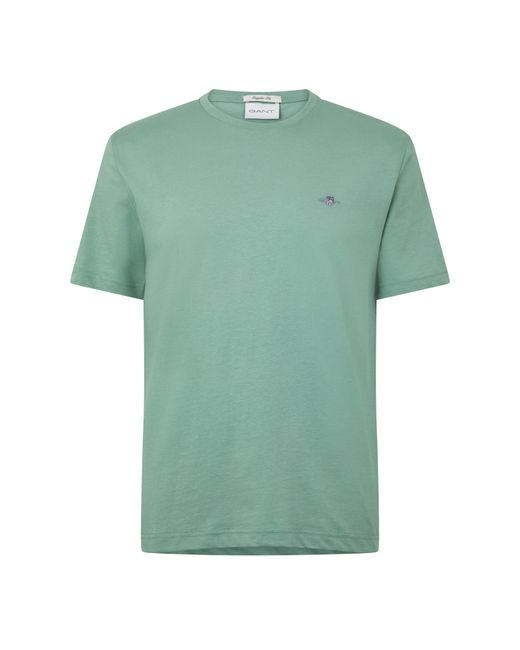 Gant Green Regular Fit Shield T-Shirt for men