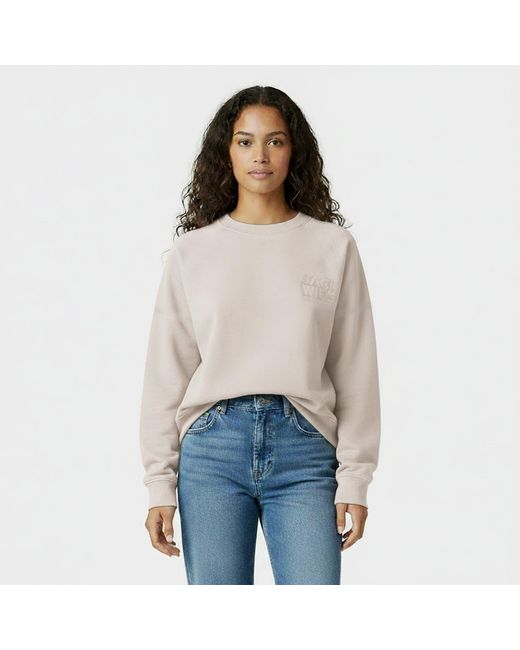 Jack Wills White Oversized Crew Sweatshirt