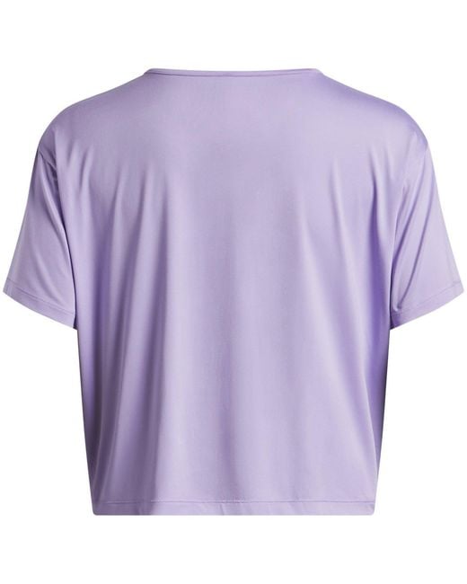 Under Armour Purple Motion Ss Gym Top