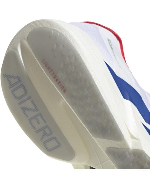 Adidas Blue Adizero Adios Pro 4 Shoes for men