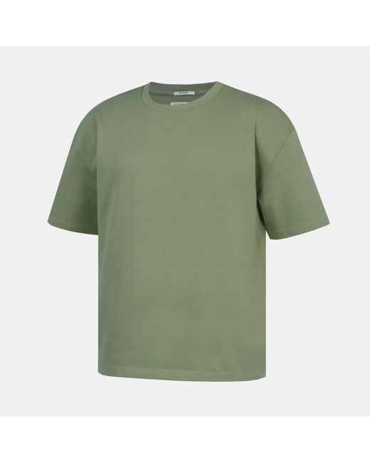 Jack Wills Green Jw Boxy Tee Cotton Short Sleeve Fit T-Shirt for men
