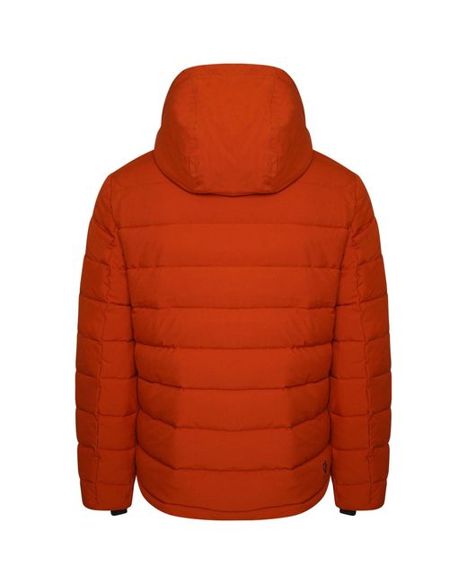 Dare 2b Orange Endless Iii Recycled Storm Waterproof Jacket for men