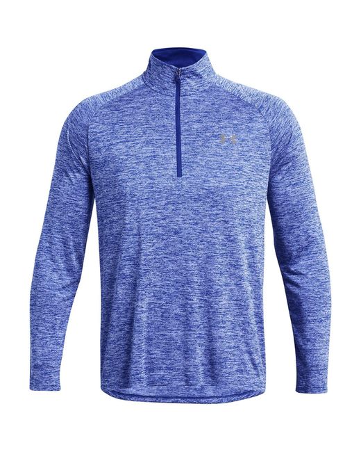Under Armour Blue Ua Tech 2.0 1/2 Zip Fleece for men