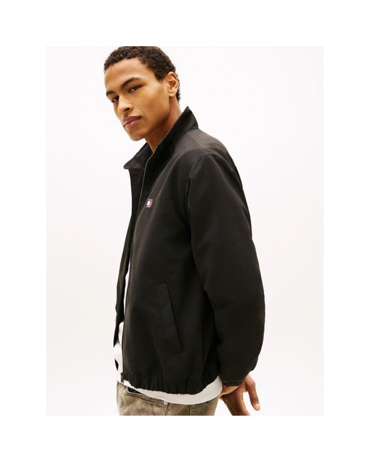 Tommy Hilfiger Black Harrington Jacket for men
