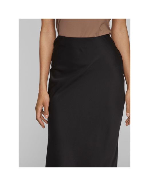 Vila White Midi Skirt